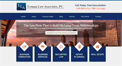 Desktop Screenshot of lermanlawpc.com